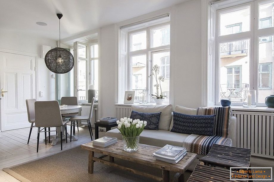 Reabilitarea elegantă a apartamentelor în Suedia