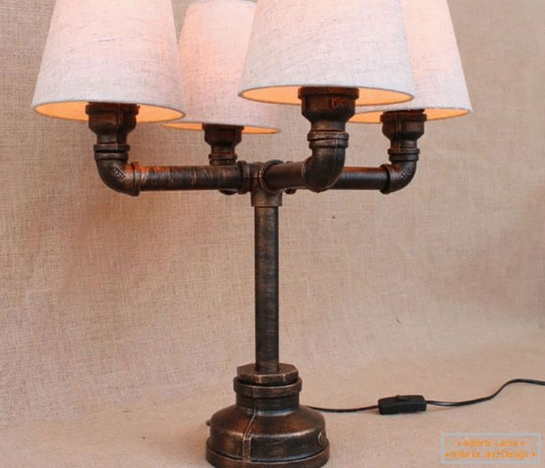 8-stil-vintage-retro-negru-tesatura-lampshade-atelier-lampă de masă-e27-lămpi-lampă de masă-lampă de masă-pentru