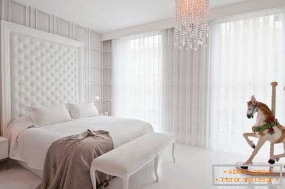 camera de lux alb design dormitor