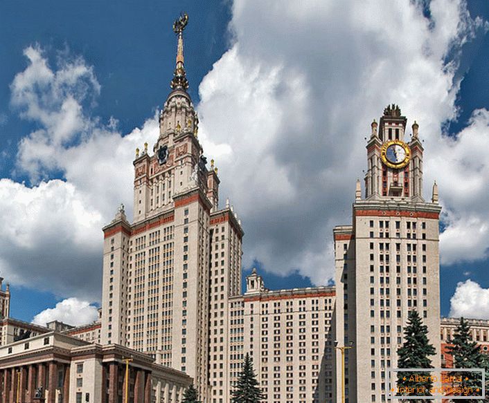 Imperiul lui Stalin a devenit o direcție arhitecturală separată.