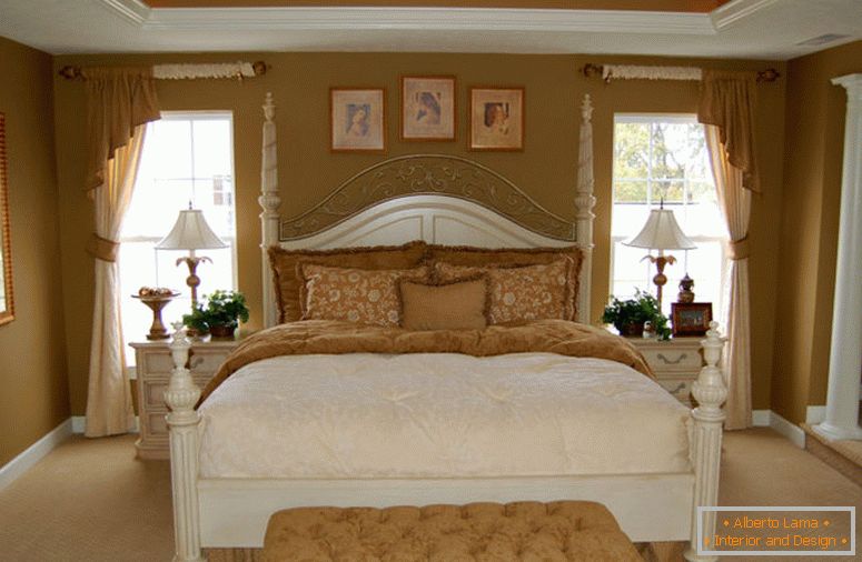 -idei tradiționale de master-dormitor-decorare