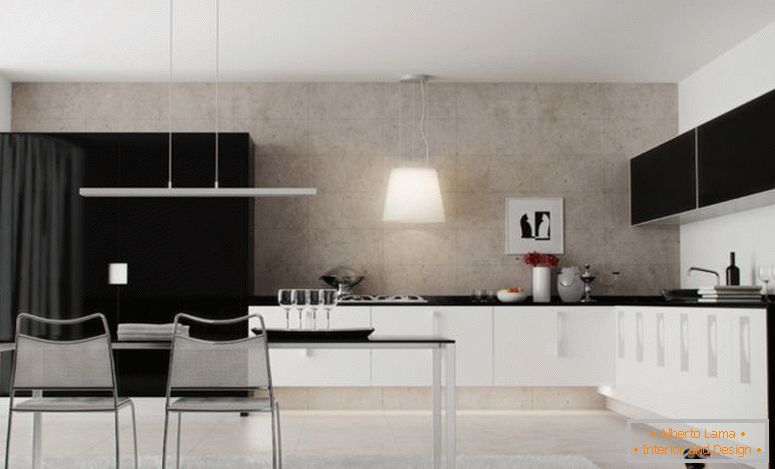 negru-bucătărie-dulap-design-negru-bucătărie-dulap-design alb