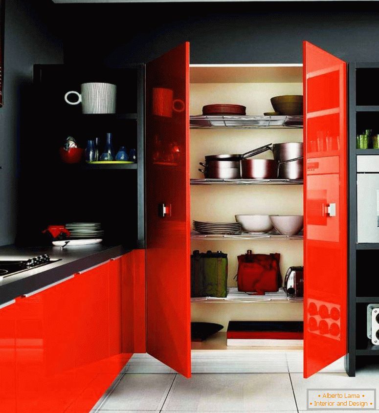 28-roșu-și-negru-bucătărie