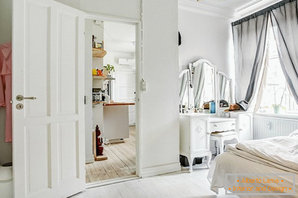 Design interior apartament 56 mp în vechiul cartier din Copenhaga