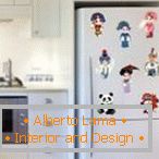 Desene animate pe frigider