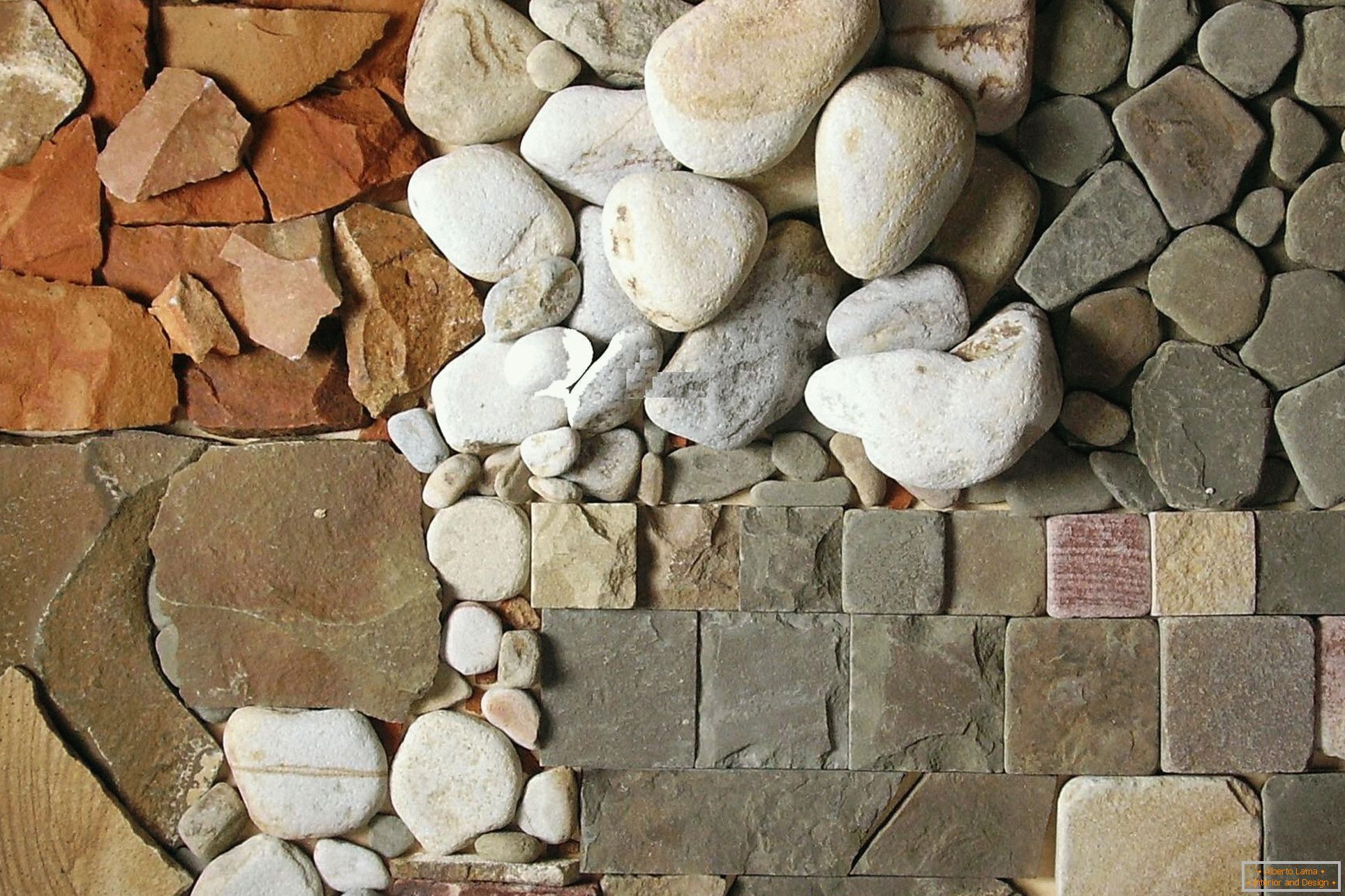 Tipuri de piatră pentru decorațiuni de perete 