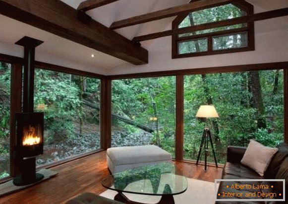 Design interior al unei case de țară - camere foto în stil eco