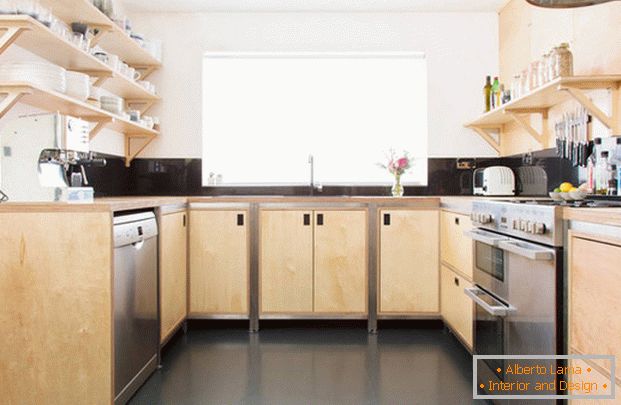 красивый design bucătărie în bucătărie într-o casă privatăфото