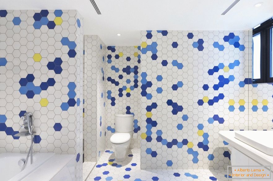 Design interior al camerei de toaletă de la Dariel Studio