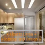 Plafonul de iluminat în bucătărie