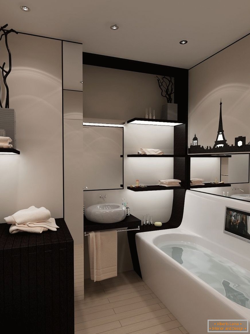 Design frumos în baie