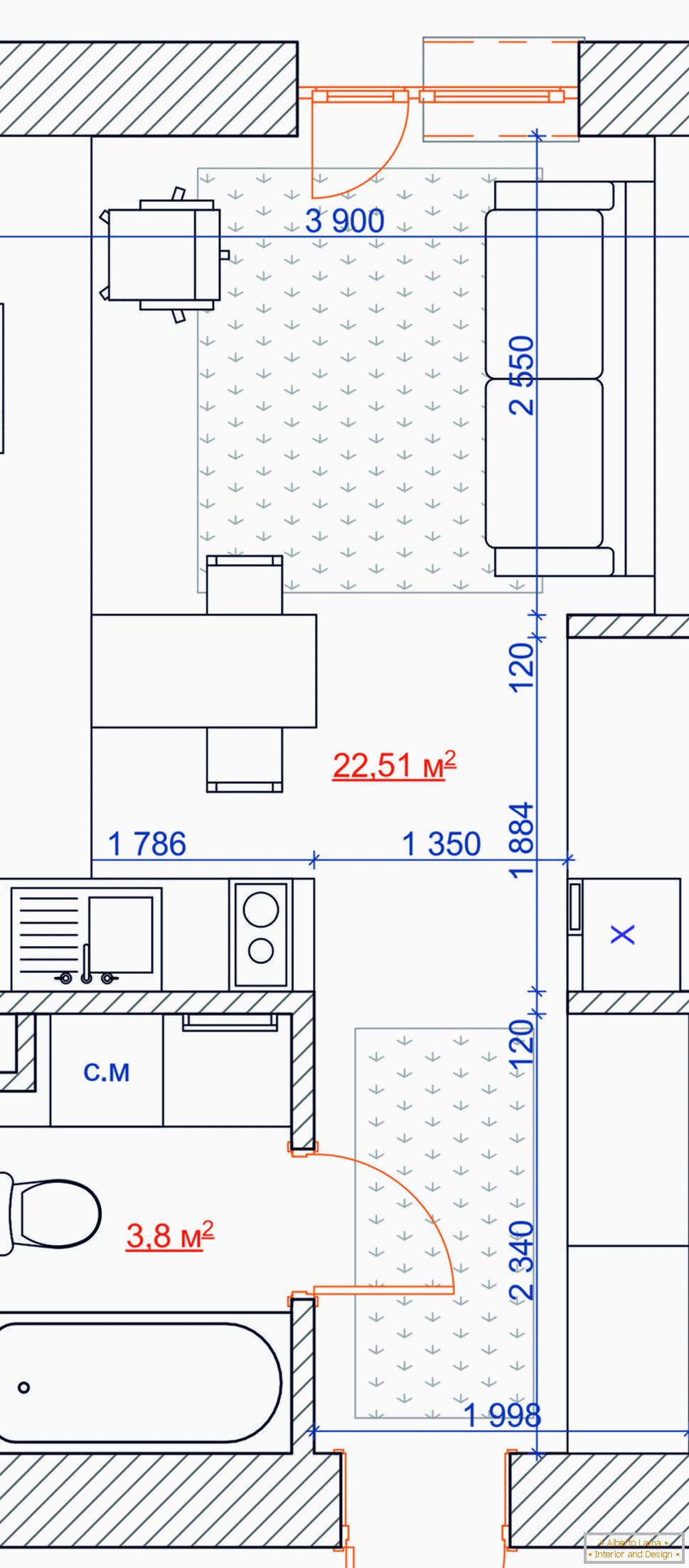 Proiectul unui mic apartament