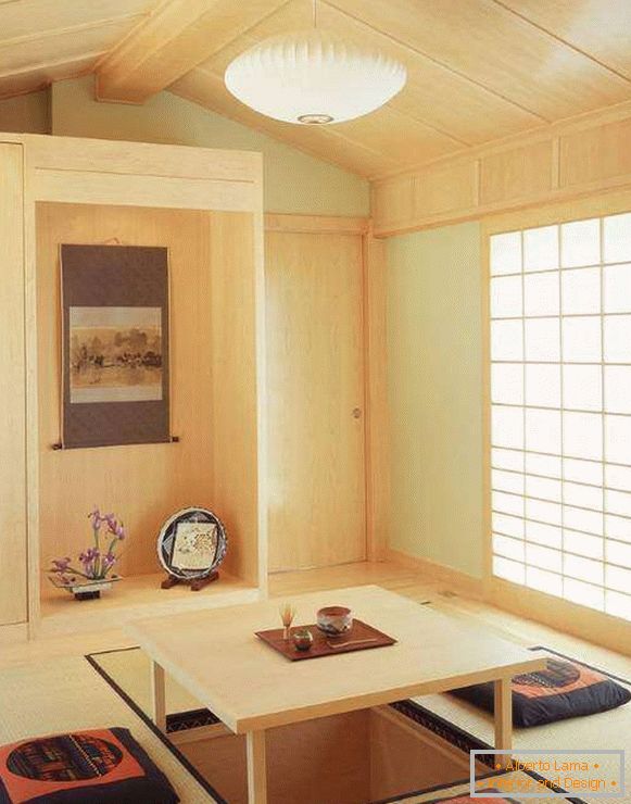 Interiorul neobișnuit - stilul etnic al Japoniei
