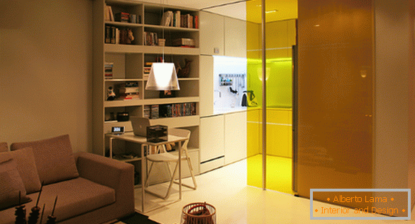 Stilul futurist în interiorul apartamentului