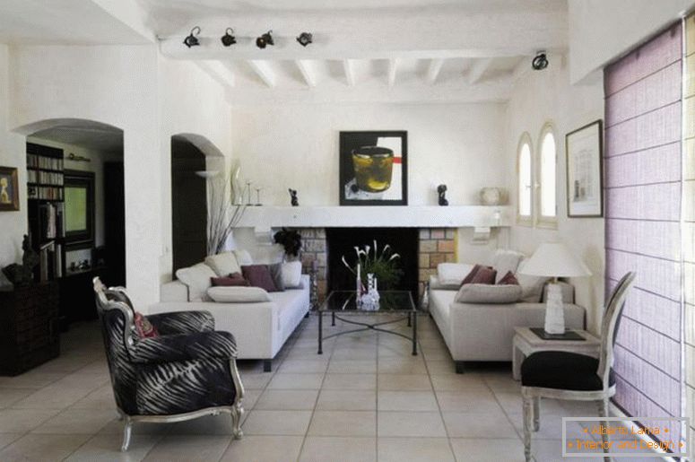 living-room-modern-franceză-țară