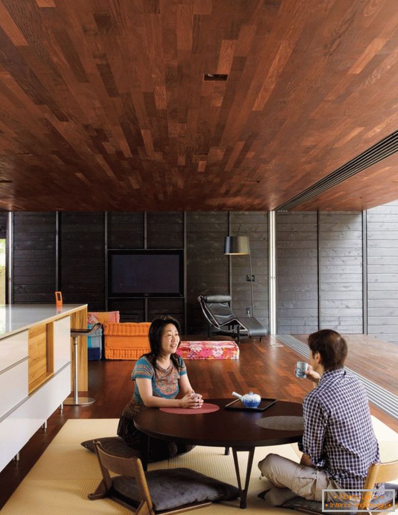 modern-japonez-camera de zi-mobilier-set-cu-intuneric-lemn-cafe-minunat-dining-design-idei-bucatarie-spatiu-tabel-si-zona-covor tavan-design-minunat-japan interior interior design -Design-bl colegii