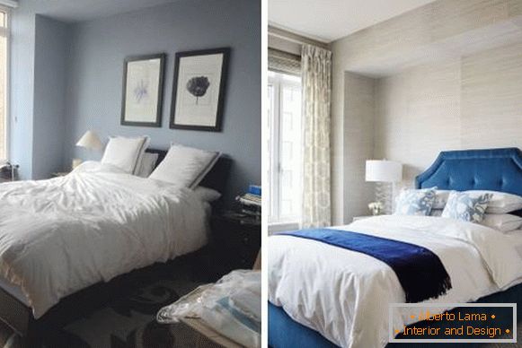 Dormitorul unei case particulare înainte și după