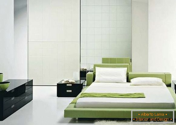 interiorul dormitorului minimalism, fotografie 62