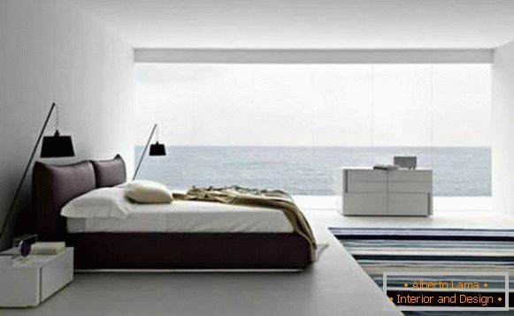 interiorul dormitorului minimalism, fotografie 63