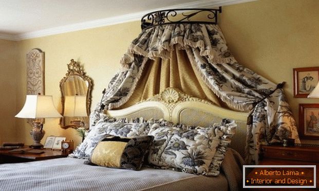 fotografie a dormitorului în stil francez