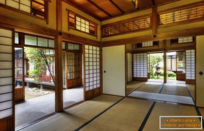 Amenajarea interiorului în stil japonez