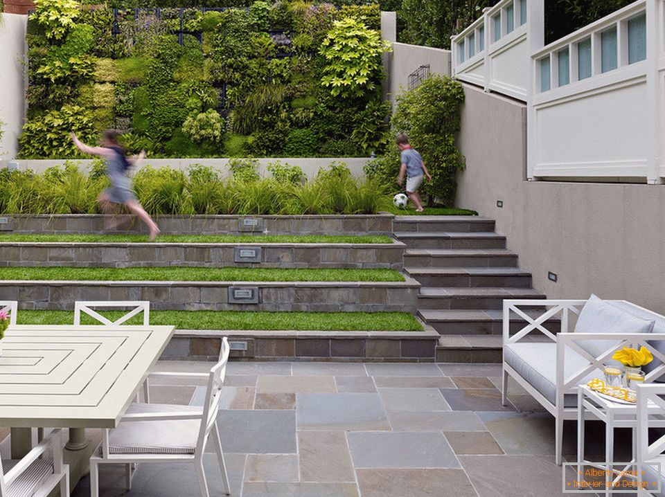 Sistem de terasă în design patio