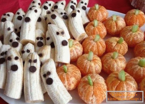 Fructe festive pentru Halloween