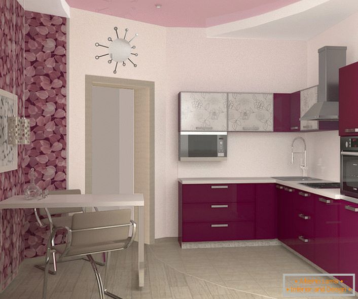 Design violet-roz