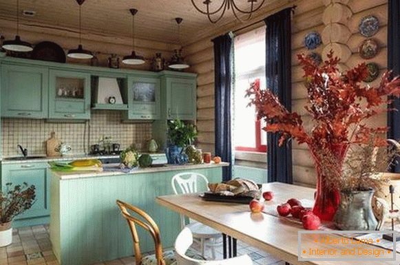 bucătărie din lemn fotografie 4