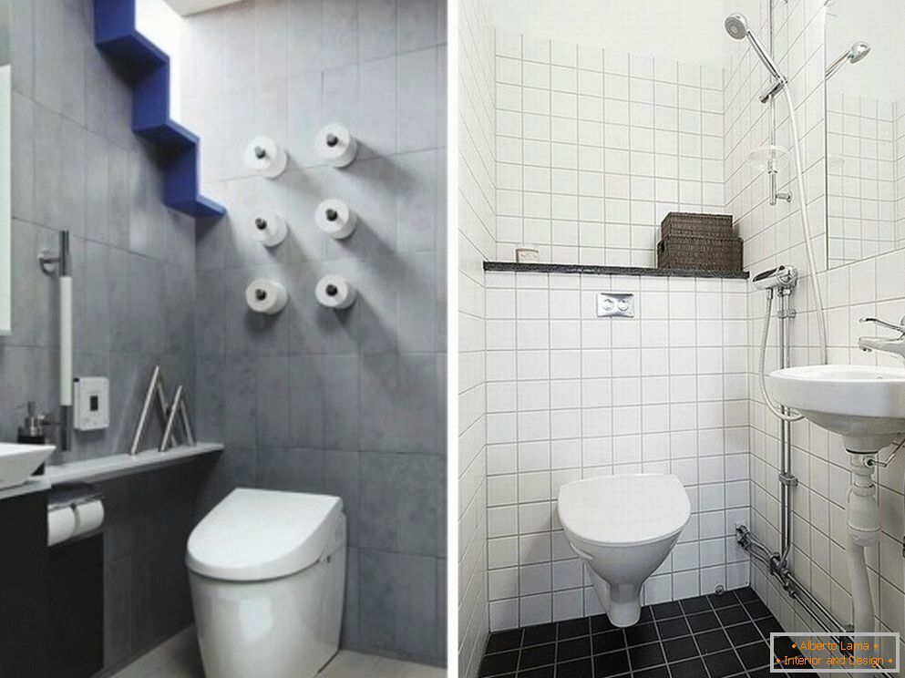 Cameră de duș în baie combinată