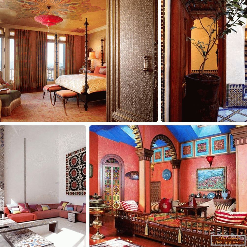 iluminat и мебель для марокканского интерьера