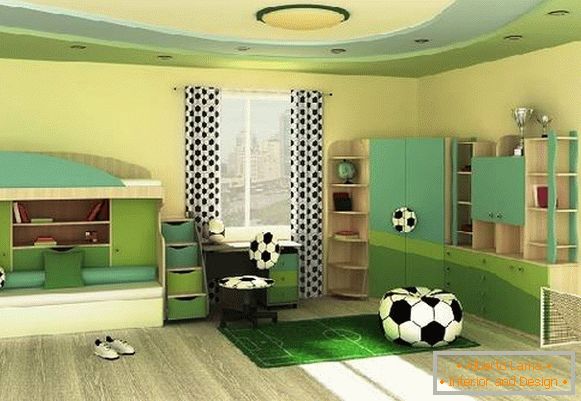 mobilier pentru o cameră pentru copii pentru un băiat adolescent, fotografie 13