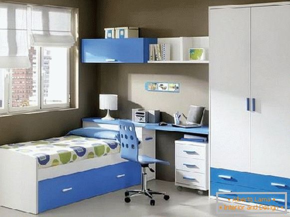 mobilier modular pentru camera de copii pentru un băiat, fotografie 2