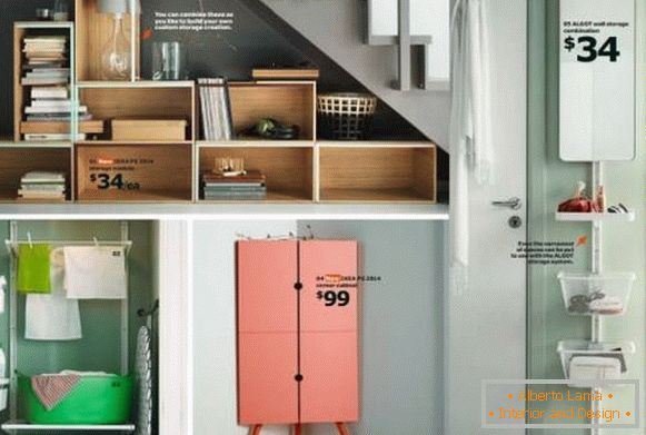 Rafturi confortabile și dulapuri de depozitare IKEA 2015