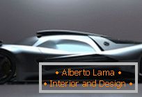 Mercedes SL GTR - o mașină concept de designer Mark Hosteler