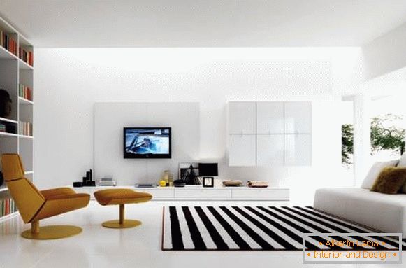 camera de zi minimalistă luminoasă