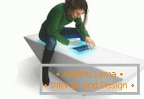NunoErin: mobilier interactiv care reacționează la atingere