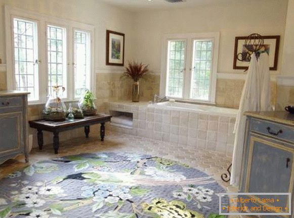 Design interior - stil Provence în fotografie de baie