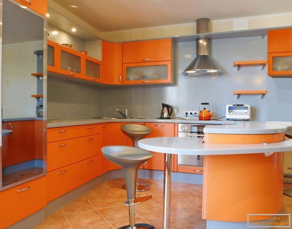 Bucătărie din Orange