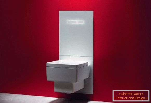 instalarea unei instalații pentru o toaletă suspendată, fotografie 15