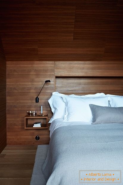 Decorațiuni de lemn în dormitor