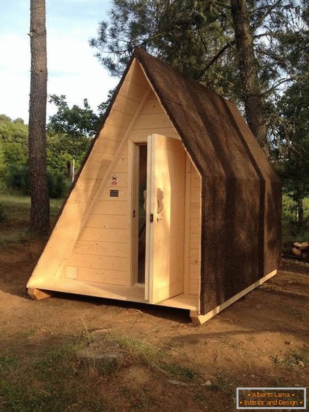 Proiectați casa acasă micro из дерева