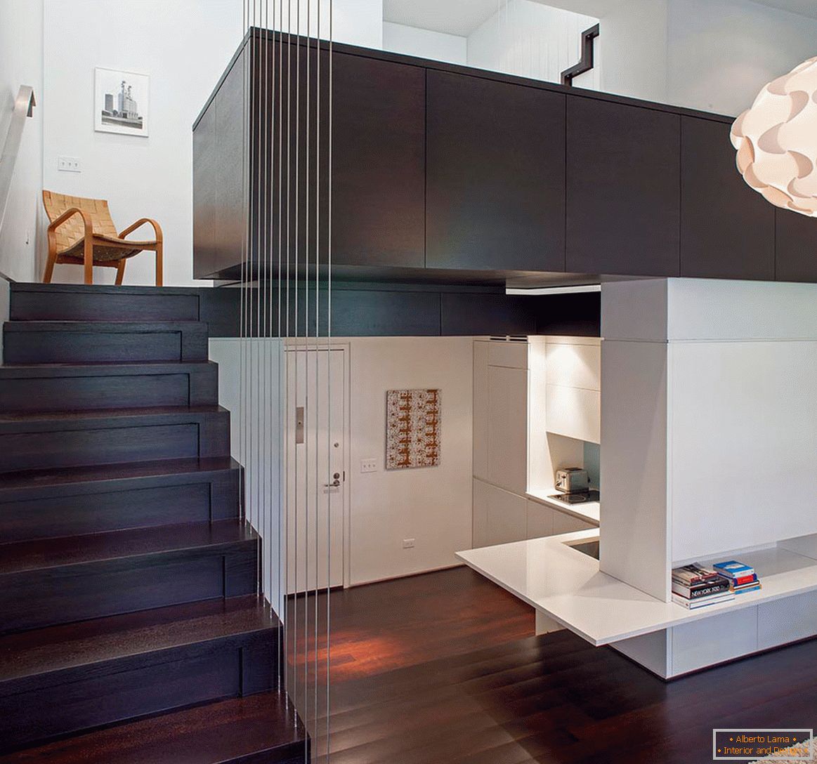 Design modern al unui mic apartament