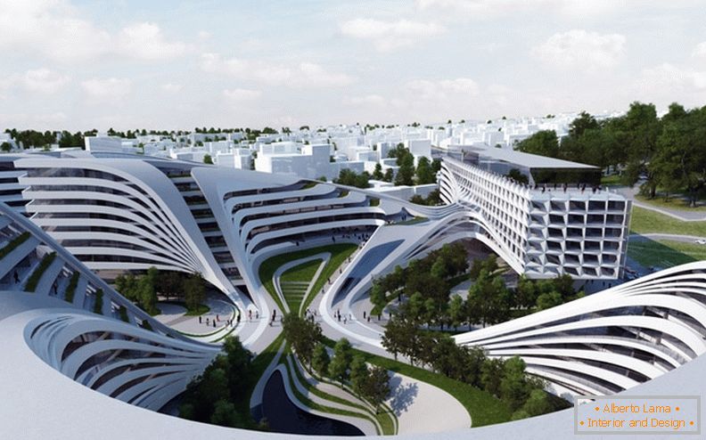 Proiectul Beko Masterplan de la arhitectul Zaha Hadid