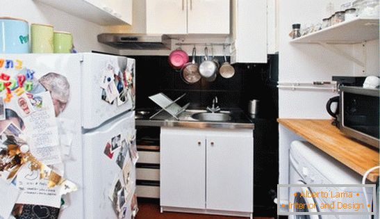 Design interior al unei bucătării mici, фото 2