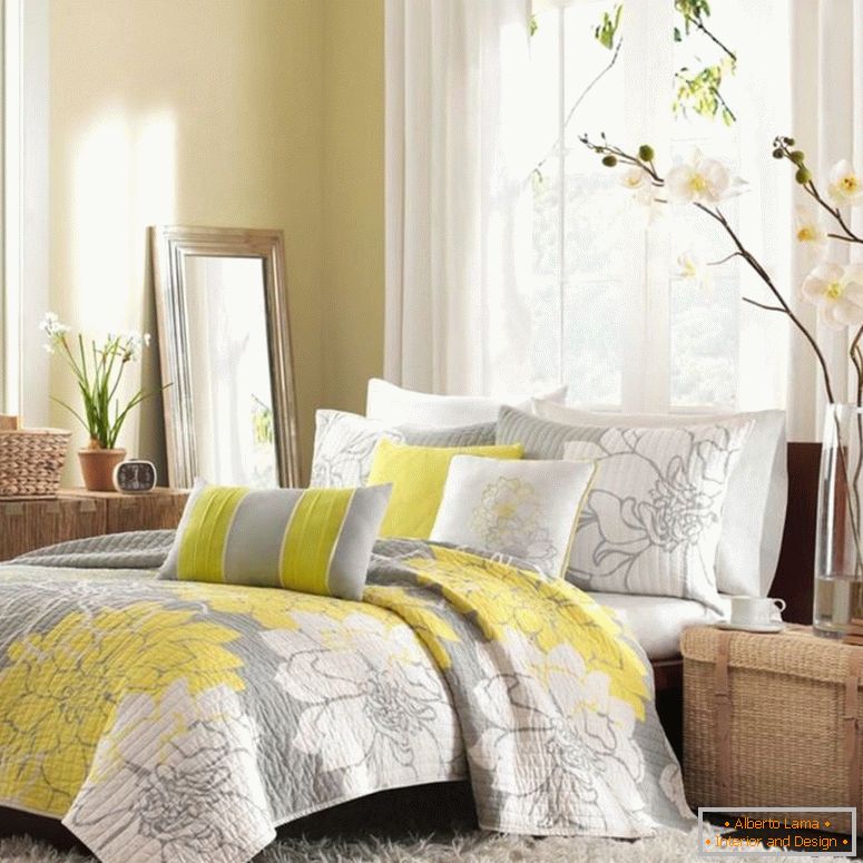 duios-pretty-flori-decorare-idee-amestecat-cu-gri-alb-dormitor-interioare-plus-galben-accent