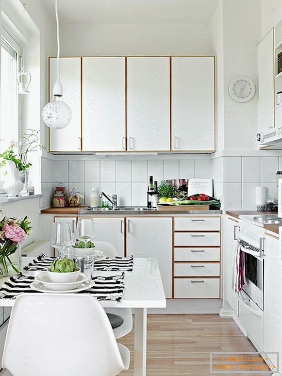 Bucătărie în stil scandinav