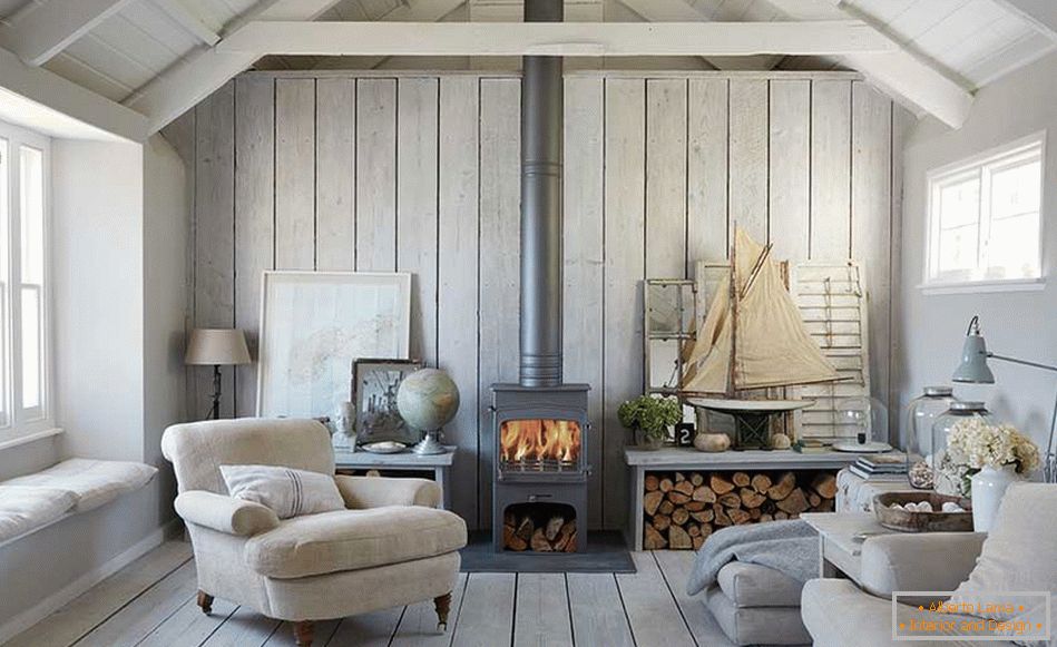 Stilul scandinav în interiorul unei case de țară