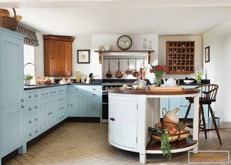 Stil rustic în bucătărie