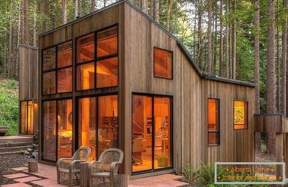 Case moderne din lemn - cele mai bune fotografii și proiecte pentru anul 2016